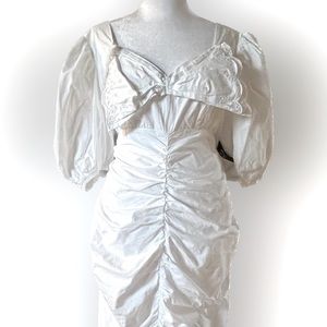 New York and company White Cotton Dress